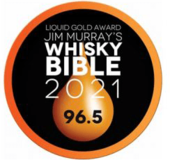 Jim Murray's Whisky Bible 2021 - Liquid Gold Award 96.5